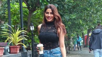 Nikki Tamboli spotted at Starbucks in Lokhandwala