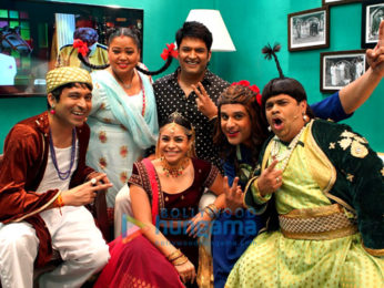 Photos: Cast of Mahabharat visit the sets of The Kapil Sharma Show
