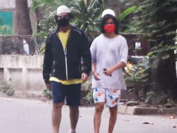 Sikandar Kher and Harshvardhan Kapoor spotted in Juhu