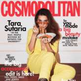 Tara Sutaria makes sharp statement with yellow pantsuit on the cover of Cosmopolitan