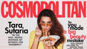 Tara Sutaria makes sharp statement with yellow pantsuit on the cover of Cosmopolitan
