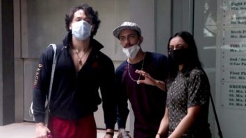 Tiger Shroff spotted at a dance class in Andheri