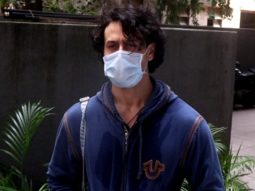 Tiger Shroff spotted post dance rehearsals in Andheri
