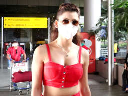 Urvashi Rautela spotted at the airport