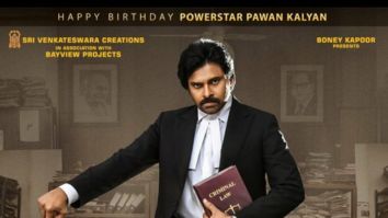 Vakeel Saab makers release motion poster of Pawan Kalyan on his 49th birthday
