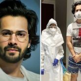 Varun Dhawan undergoes a COVID-19 test before resuming work, shares video