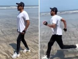 ‘Dreaming of escaping’, Anil Kapoor hits the beach; his trainer makes him sprint 