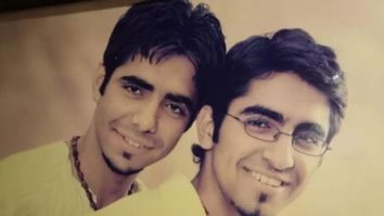 Aparshakti Khurana shares a picture with Ayushmann Khurrana from their first photoshoot together