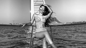 Alaya F looks breathtaking as she poses in a bikini on a boat 