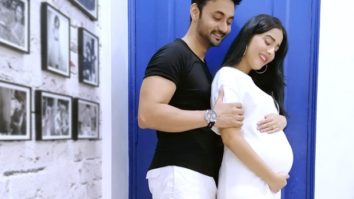 Amrita Rao looks ethereal in a saree as she flaunts her baby bump