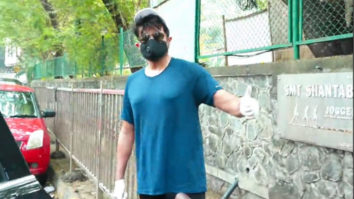 Anil Kapoor spotted at garden in Juhu