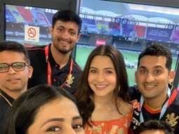 Anushka Sharma and Yuzvendra Chahal’s fiancee Dhanashree Verma click a selfie after Virat Kohli’s Royal Challengers Bangalore defeat Rajasthan Royals