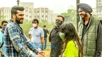 On The Sets From The Movie Arjun Kapoor and Rakul Preet Singh's Next