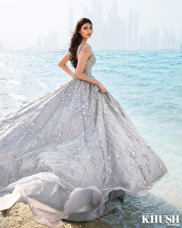 Athiya Shetty looks every bit of a free-spirited a millennial bride on the latest issue of Khush Wedding