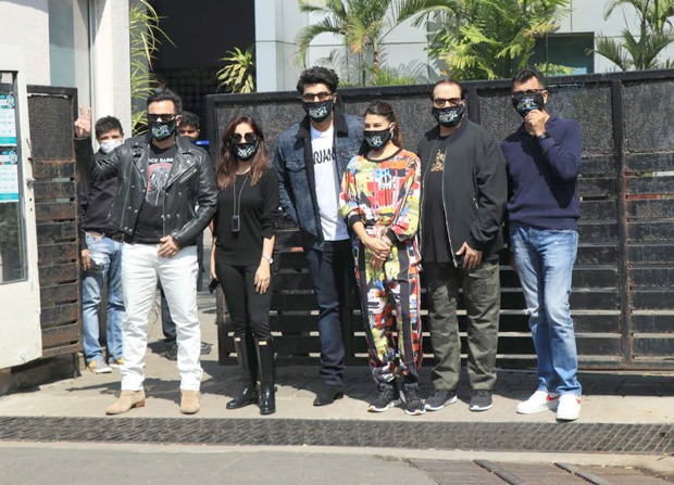 Bhoot Police team Saif Ali Khan, Arjun Kapoor, Jacqueline Fernandez and Yami Gautam leave for Dalhousie to kick off the shoot