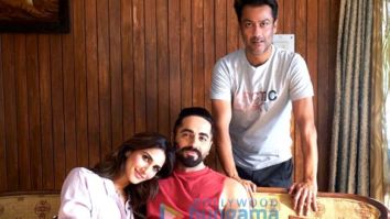 On The Sets Of The Movie Chandigarh Kare Aashiqui