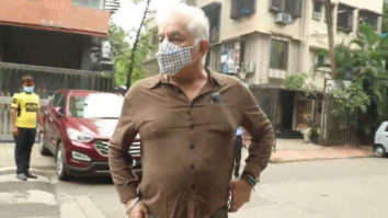 Dalip Tahil & Anjana spotted at Juhu