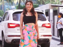 Dhvani Bhanushali spotted at T-Series office