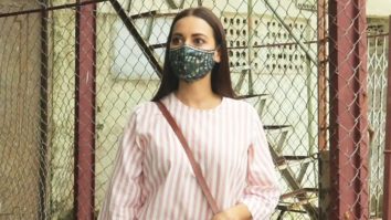 Dia Mirza spotted at Rohan Shrestha Studio Versova