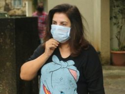 Farah Khan spotted at Kromakay salon Juhu