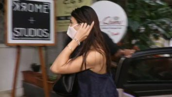 Jacqueline Fernandez spotted at Krome studios Bandra