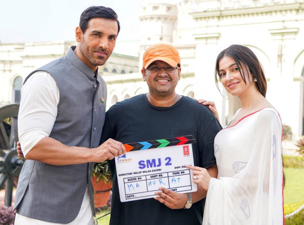 John Abraham and Divya Khosla Kumar kick off Milap Zaveri's Satyameva Jayate 2 in Lucknow 