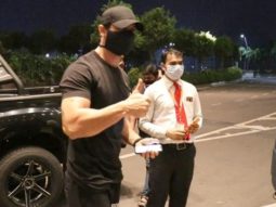 John Abraham spotted at Mumbai Airport