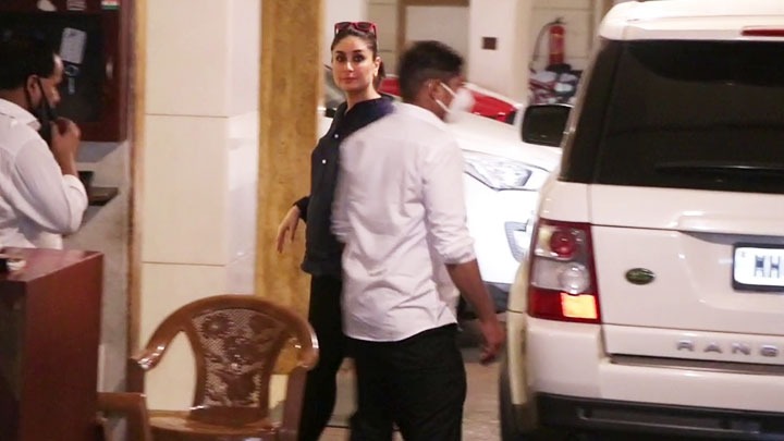 Kareena Kapoor Khan and Saif Ali Khan spotted at Bandra