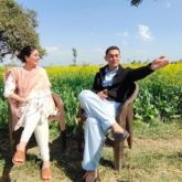 Kareena Kapoor Khan shares a candid moment with Aamir Khan as she wraps up Laal Singh Chaddha