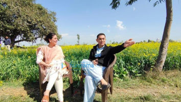 On the sets of the movie Laal Singh Chaddha