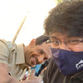 Milap Zaveri shares pictures with a khakhi-clad John Abraham from the sets of Satyameva Jayate 2