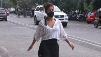 Nimrat Kaur spotted at Bandstand