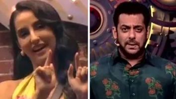 Nora Fatehi makes the male contestants and Salman Khan do the ‘Garmi’ hook step on Bigg Boss 14