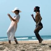 Nora Fatehi makes the most of her vacation while dancing on the beach on the song ‘Tetema’ with her makeup artist