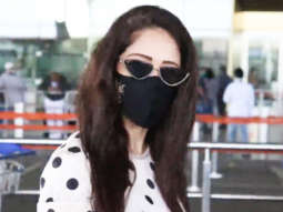 Nushrat Bharucha spotted at Airport