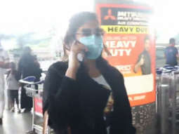 Richa Chadda spotted at the airport