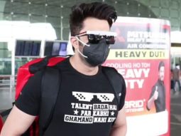 SPOTTED – Maniesh Paul, Sharad Kelkar with family, Radhika Madan at Airport