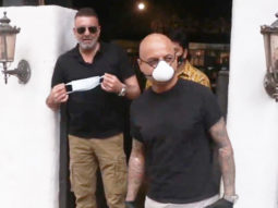 Sanjay Dutt spotted at Hakim Alim Salon Bandra