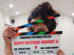 Shefali Shah kicks off her second directorial venture Happy Birthday Mummy Ji