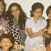 This throwback picture of Hrithik Roshan being a goof around Sridevi will brighten your day!