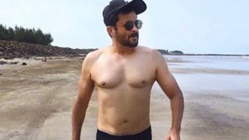 Anil Kapoor shares shirtless pictures of him walking on the beach; flaunts his body in style