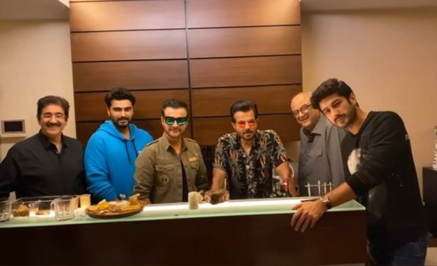 Anil Kapoor, Arjun Kapoor, Boney Kapoor celebrate Sanjay Kapoor’s birthday with family gathering 