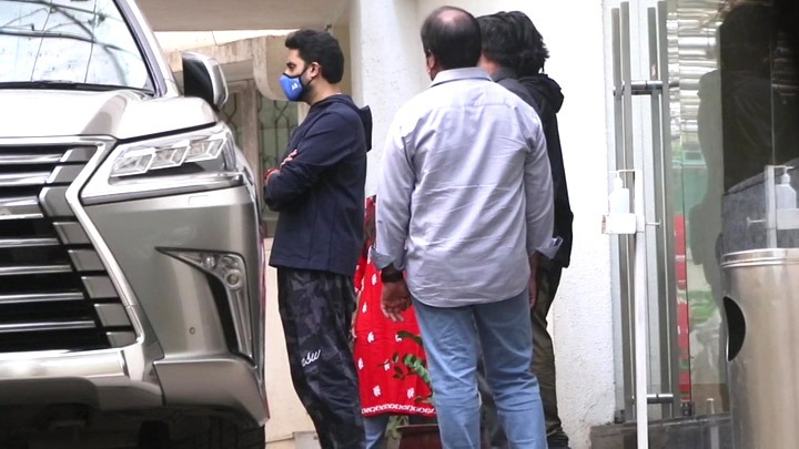 Abhishek Bachchan spotted at Sunny Super Sound Juhu