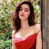 Ananya Panday is a sight to behold as she makes heads turn in a red dress