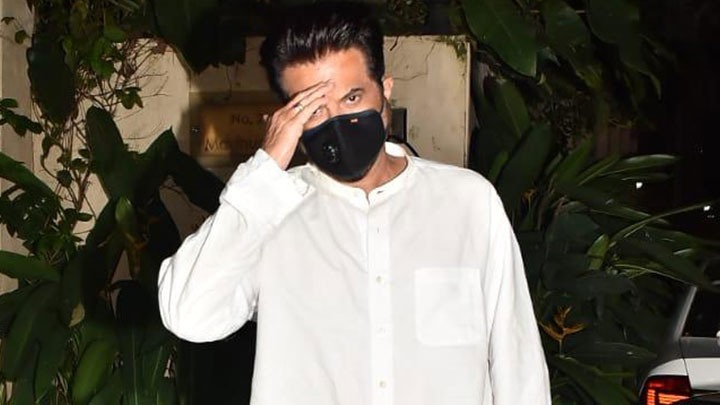 Anil Kapoor spotted in Bandra