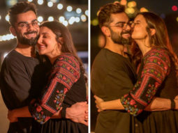 Anushka Sharma gives a sweet kiss to Virat Kohli on his birthday