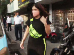 Bhumi Pednekar spotted at Juhu