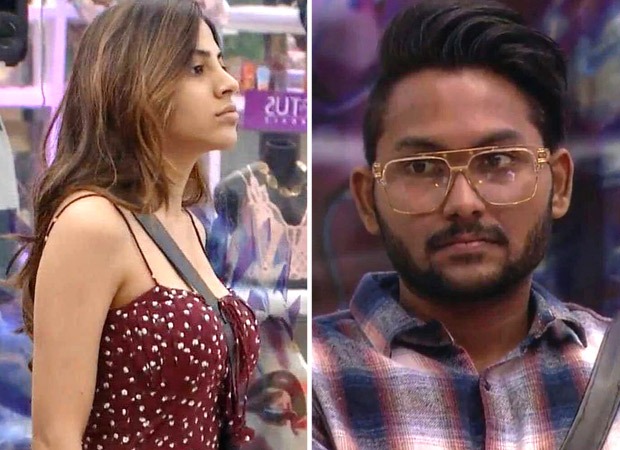 Bigg Boss 14 Nikki Tamboli asks Jaan Kumar Sanu to not kiss her on her cheeks as she does not like it, the latter gets offended 