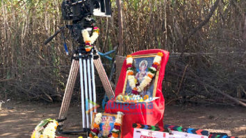 On the sets of the movie Chhorii