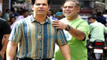 On The Sets Of The Movie Coolie No. 1